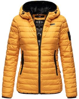 Marikoo JAYLAA giacca invernale da donna con cappuccio, giallo