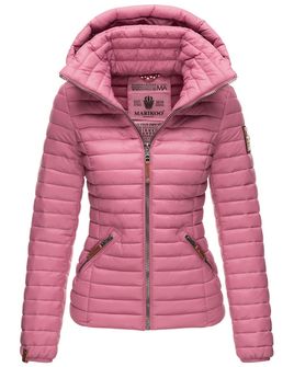 Marikoo LOWENBABY Giacca transitoria da donna con cappuccio, rosa scuro