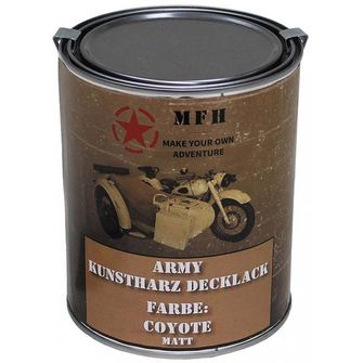 MFH army, coyote, matná, 1 litro