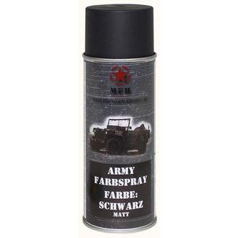 MFH spray army, nero opaco