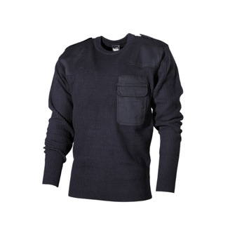 MFH BW maglione con tasca sul petto, blu