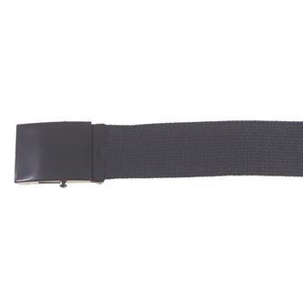 MFH Gurt cintura, nero, con fibbia in metallo 4.5cm