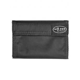 Mil-Tec portafoglio con chiusura a strappo, nero