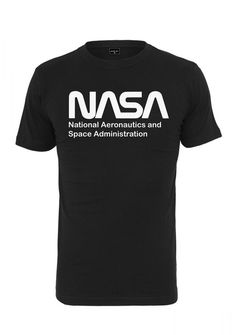 Maglietta Wormlogo da uomo della NASA, nero