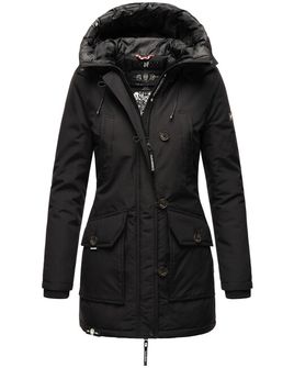 Navahoo giacca invernale da donna con cappuccio Freezestoorm, nero