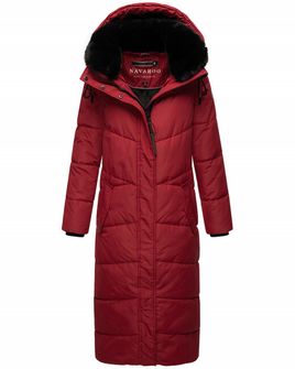 Navahoo HINGUCKER giacca invernale da donna con cappuccio, dark red