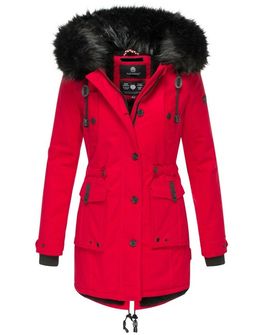 Navahoo Luluna, giacca invernale da donna con cappuccio, rosso