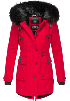 Navahoo LULUNA PRINCESS giacca invernale da donna con cappuccio, rosso