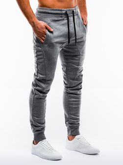 Pantaloni da corsa Ombre da uomo P867, grigio