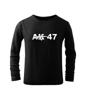 DRAGOWA Maglietta lunga per bambini AK-47, nera