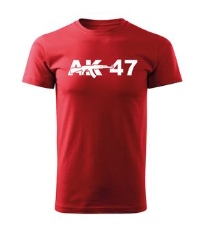 DRAGOWA Maglietta corta AK-47, rosso 160g/m2