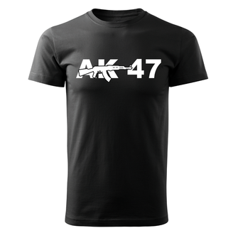 DRAGOWA maglietta corta AK-47, nera 160g/m2