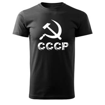 DRAGOWA maglietta corta cccp, nera 160g/m2