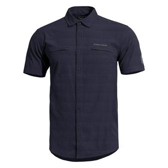 Pentagon Camicia a maniche corte Ripple, Blu Mezzanotte