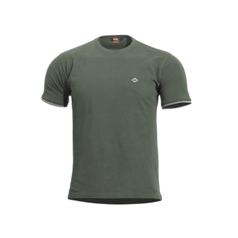 T-shirt Pentagon Levantes con girocollo, verde mimetico