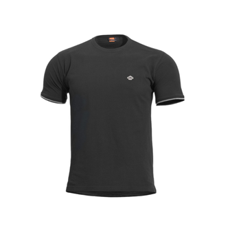 T-shirt Pentagon Levantes con girocollo, nero