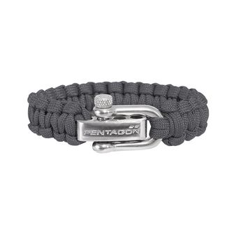 Pentagon Braccialetto paracord 2.0, grigio