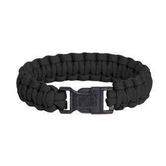 Pentagon Braccialetto in paracord Pselion, nero