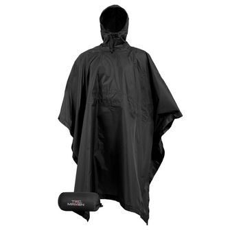 Poncho Pentagon Thunder Rip-Stop, nero