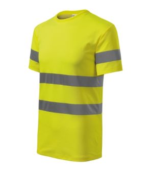 Camicia di sicurezza riflettente Rimeck HV Protect, giallo fluorescente