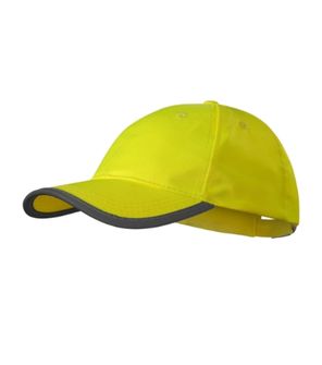 Cappello di sicurezza Rimeck riflettente, giallo fluorescente