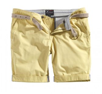 Surplus Chino pantaloncini, giallo chiaro