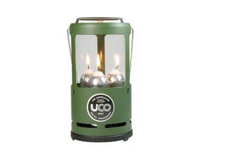 UCO Lanterna portatile per 3 candele, verde