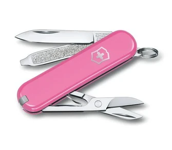 Victorinox Classic SD Colors Cherry Blossom, coltello multifunzione, rosa, 7 funzioni