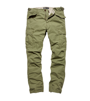 Pantaloni vintage delle Industrie Miller M65, colore verde oliva
