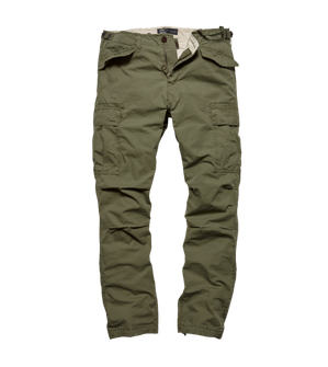 Pantaloni vintage Industries Miller M65, salvia oliva