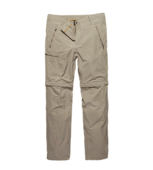 Vintage Industries Minford pantaloni tecnici con zip 2 in 1, beige
