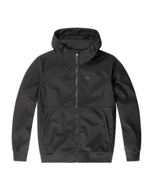Giacca softshell Vintage Industries Riggs, nera