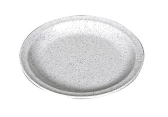 Piatto piano in melamina Waca diametro 23,5 cm granito
