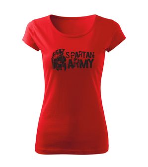 DRAGOWA maglietta corta da donna Aristón, rossa 150g/m2