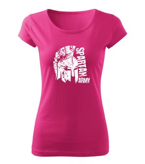 DRAGOWA T-shirt corta da donna Leon, rosa 150g/m2