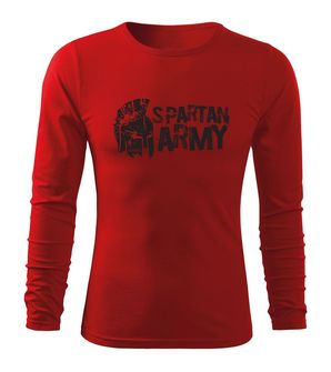 DRAGOWA Fit-T T-shirt a maniche lunghe Ariston, rosso 160g/m2