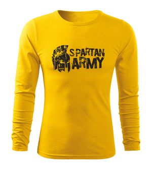 DRAGOWA Fit-T T-shirt a maniche lunghe Ariston, giallo 160g/m2