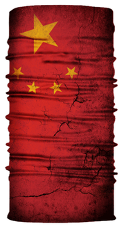 WARAGOD Värme sciarpa multifunzionale Bandiera cinese