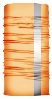 Sciarpa multifunzionale WARAGOD Värme, arancione fluorescente