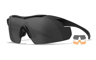 Occhiali di sicurezza WILEY X VAPOR 2.5 con lenti intercambiabili, nero